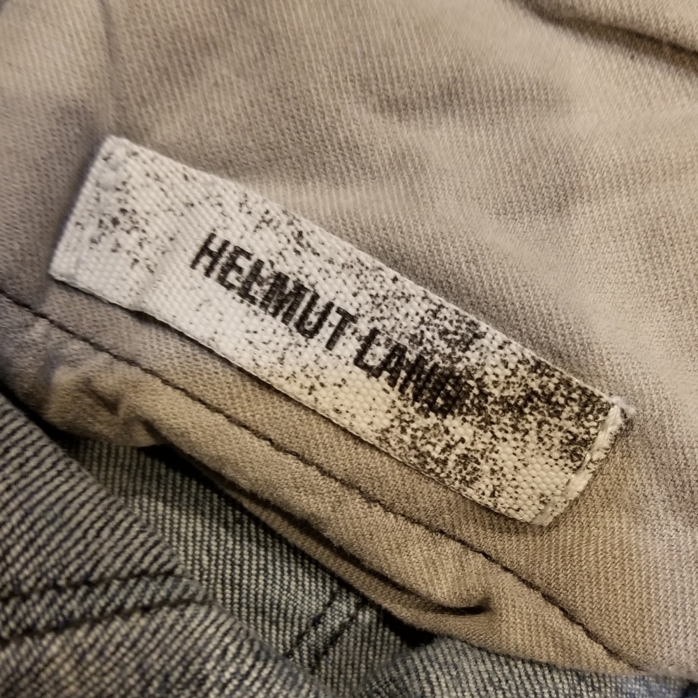 Helmet Lang Neo Vintage Blue Jeans Extra Long Super Skinny Sz 27 - Picture 8 of 15